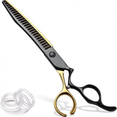 FO-04-D 9CR/440C/VG10 Dog Grooming Scissors Dog Hair Thinning Shears